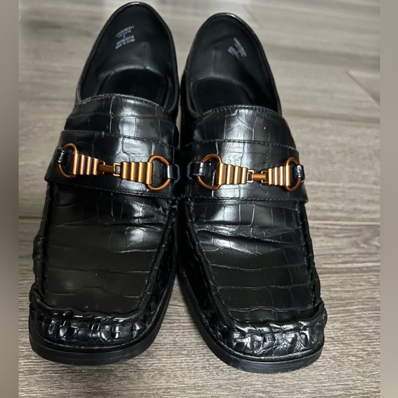 Asos block heel leather loafers - Picture 11 of 11